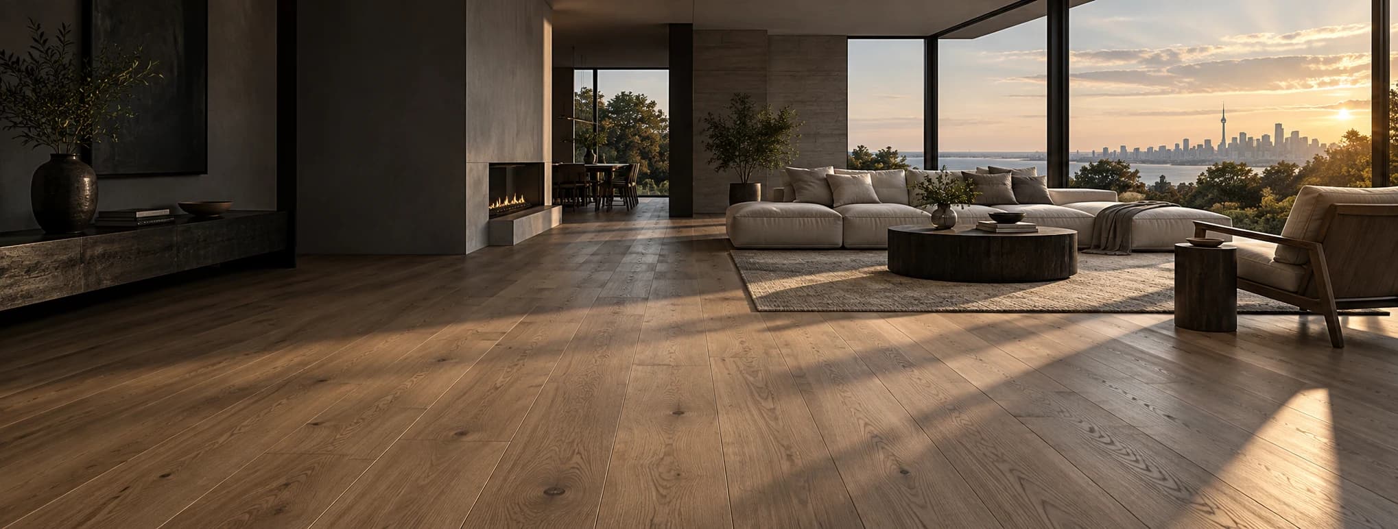 JKN Hardwood Flooring Surface