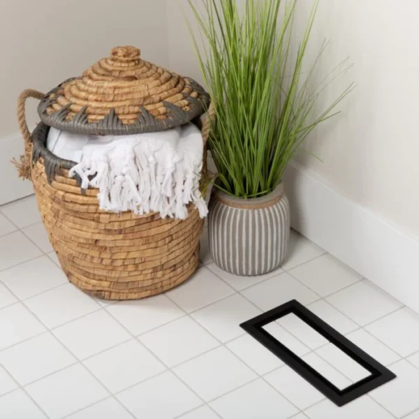 Aria Lite Framed Floor Vent 4"x10" & 3"x10" High Quality ABS Plastic - Image 3