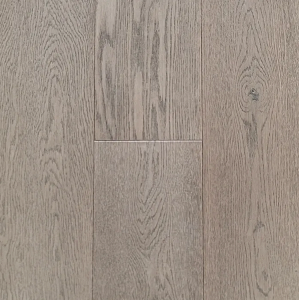 Wirebrushed Oak Engineered Hardwood Color-Planetary Silver