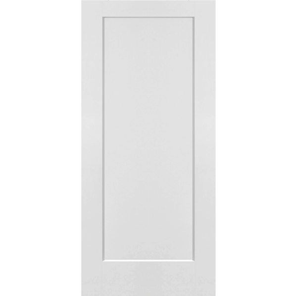 Shaker 1 (Single) Panel 18"to 36" x 80" x 1-3/8" Hollow Core Interior Door Left and Right