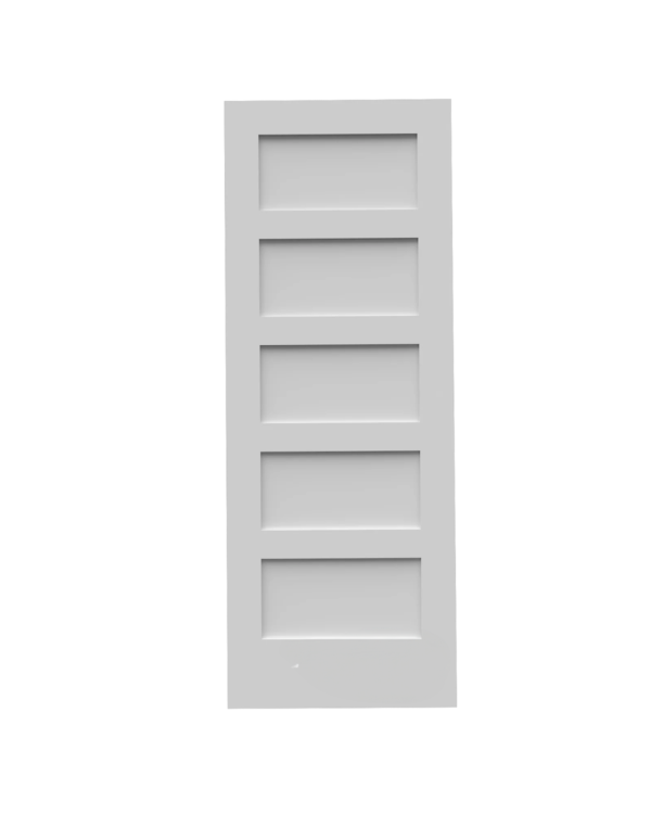 Shaker 5-Panel 18" To 36" x 80-" x 1-3/8" Solid Core Interior Door Left And Right - Image 3