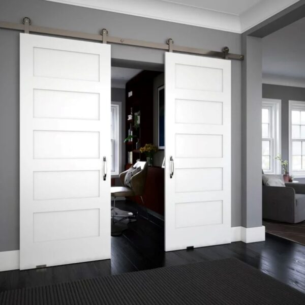 Shaker 5-Panel 18" To 36" x 80-" x 1-3/8" Solid Core Interior Door Left And Right - Image 5