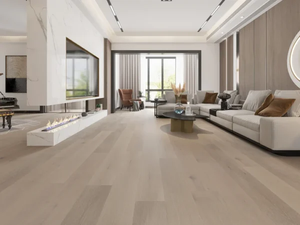 VIDAR American White Oak Engineered Hardwoon- Snow white - Image 2