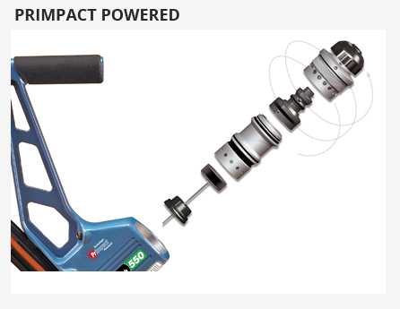 550ACR 18GA “L/S” PNEUMATIC ADJUSTABLE BASE COMBO TOOL ON ROLLER - Image 2