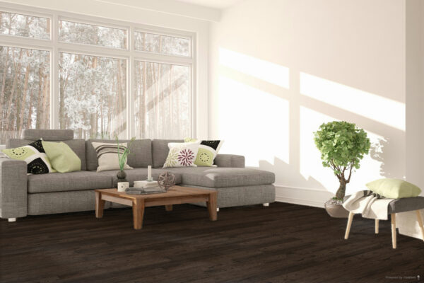 Wickham Domestic Collection Solid Hardwood Ash Color – COFFEE - Image 2