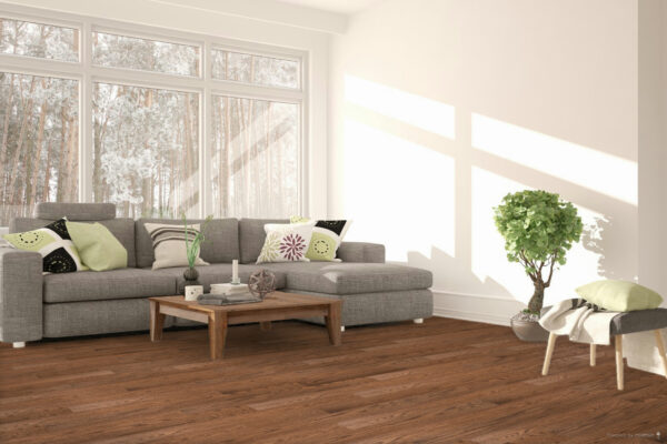 Wickham Domestic Collection Engineered Hardwood Red Oak, Color – COPPER/GUNSTOCK - Image 2