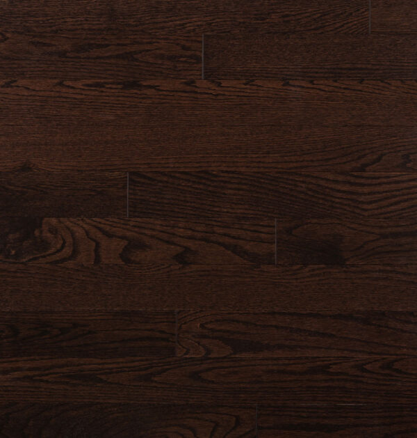 Wickham Domestic Collection Solid Hardwood RED OAK, Color-MOKA