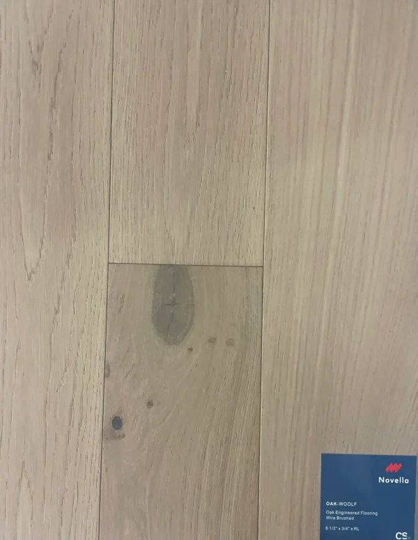 NOVELLA Engineered Hardwood American Oak Color- WOOLF