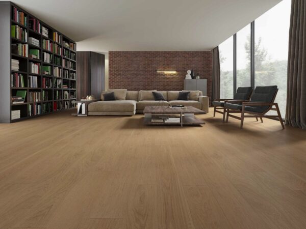 VIDAR Flooring American White Oak Wirebrushed Click Engineered Hardwood 5″- DAY BREAK - Image 2