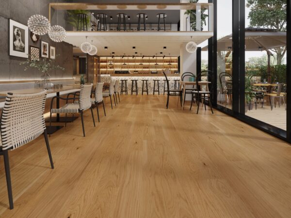 VIDAR Flooring American White Oak Wirebrushed Click Engineered Hardwood 5″-White Oak Natural - Image 2